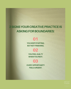 Artist Vision Workbook: Planning With Intention, Not Burnout