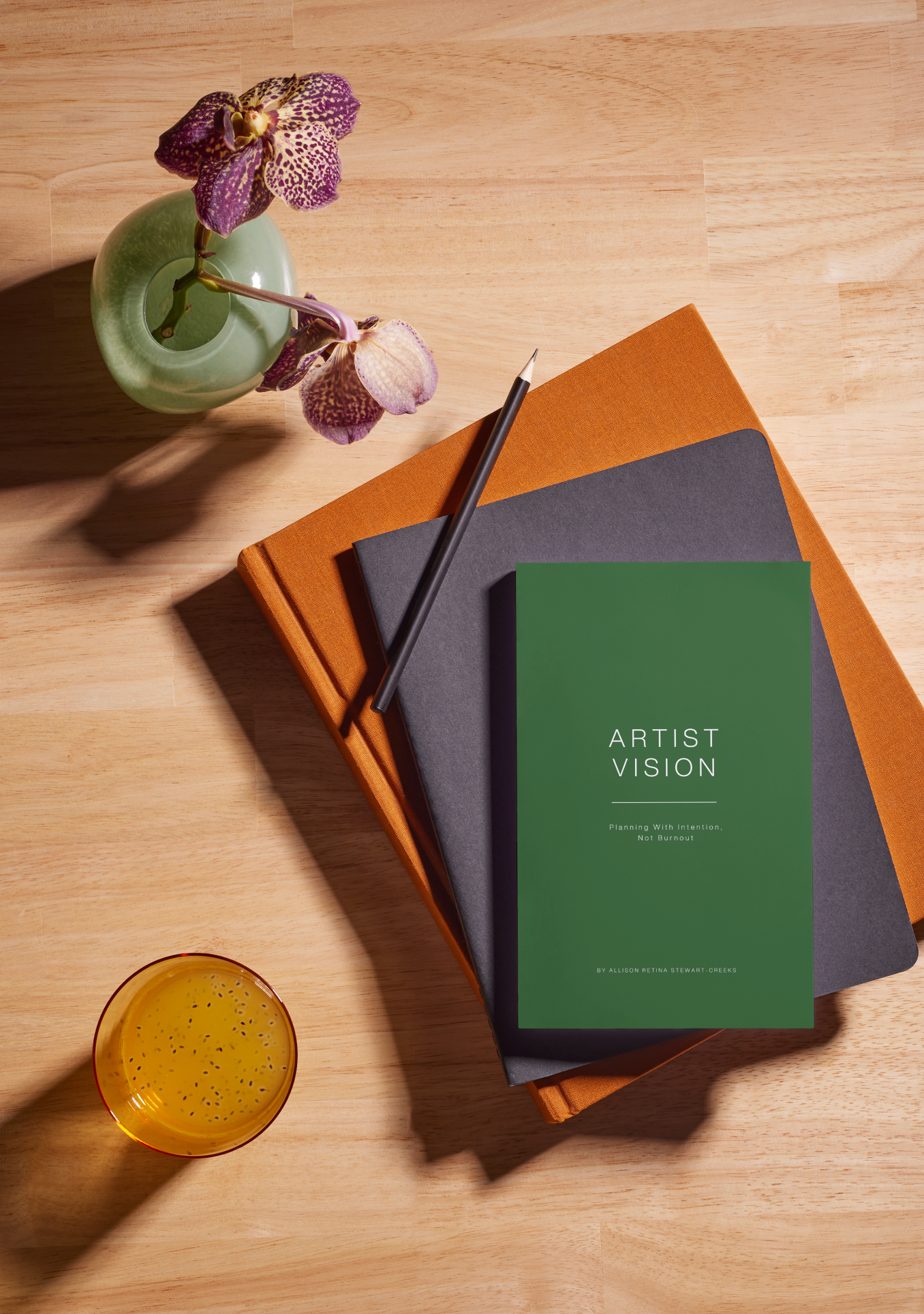 Artist Vision: Planning With Intention, Not Burnout (Workbook — Creative Planning & Burnout Recovery Journal)